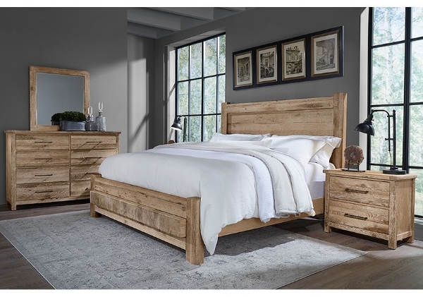 Picture of Dovetail White King Bed