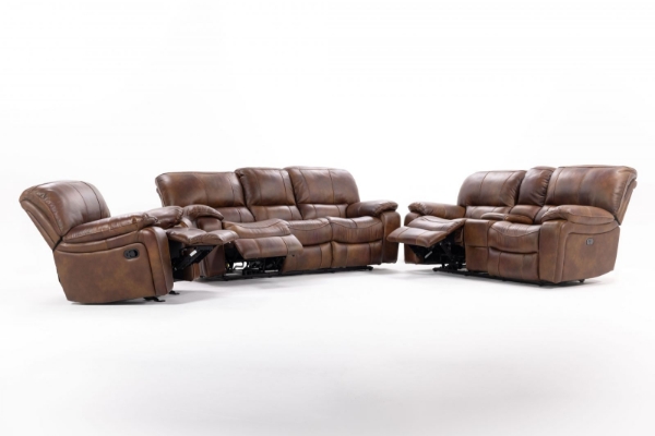 Picture of Infinity Power Leather Reclining Sofa