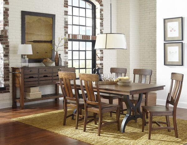 Picture of District Counter Table with 6 Chairs